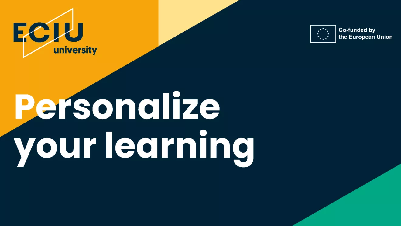 Personalize your learning